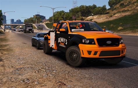 Ford S Towtruck Benny S Customs Paintjob Gta Mods