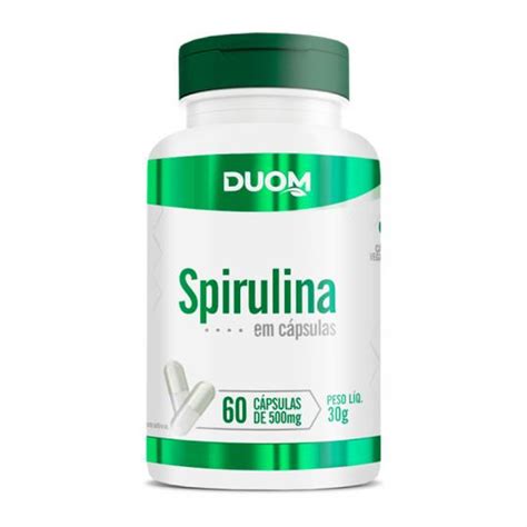 Spirulina C Psulas De Mg Mercad O Natural