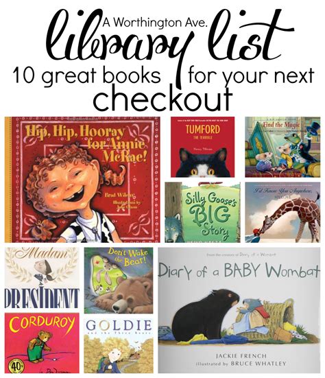 Library List: 10 great books for your next checkout | Worthington Ave