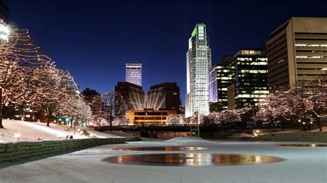 Omaha Skyline winter | Omaha Pest Control