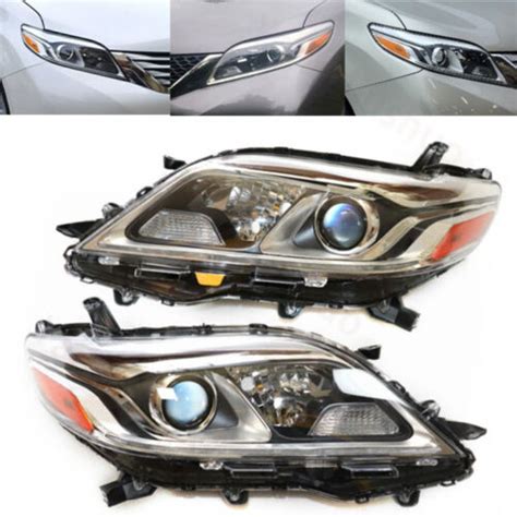 LH RH For Toyota Sienna 2015 2016 2017 2018 2019 2020 Headlights LED