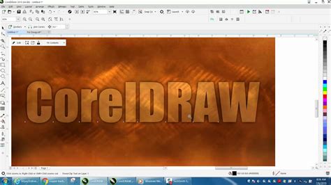 Corel Draw Tips And Tricks Emboss Effect Part 2 Youtube