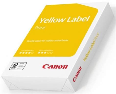 A4 Canon Yellow Label 80g Másolópapír Nyomtassotthonhu