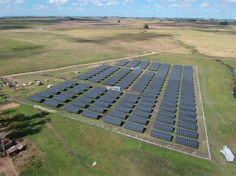 Maior usina de energia solar da região Pampa do Rio Grande do Sul