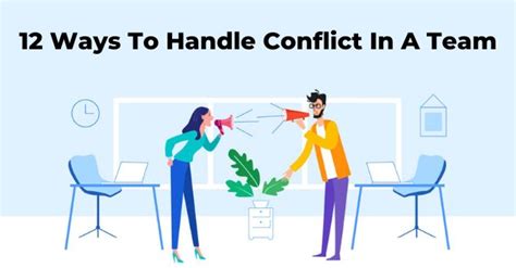 12 Ways To Handle Conflict In A Team TheThrive In