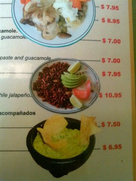 Menu At Sabores Oaxaque Os Restaurant Los Angeles W Th St