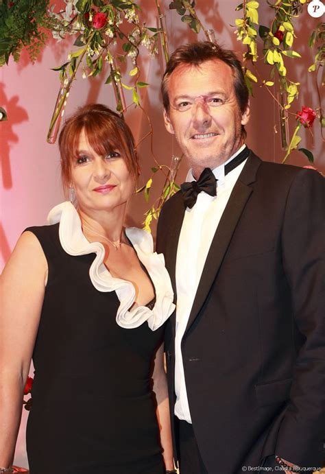 Jean Luc Reichmann et sa compagne Nathalie Gala du 75ème Grand Prix