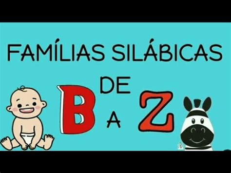 441 FAMÍLIAS SILÁBICAS DE B a Z SÍLABAS SIMPLES MÉTODO FÔNICO