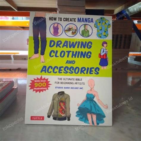 Promo Buku Import How To Create Manga Drawing Clothing And Accessories