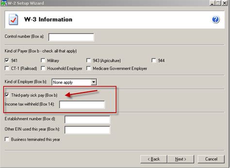 How To Account For Third Party Sick Pay On W 2 And 941 Tax Forms For Sage 100 2017 And Prior