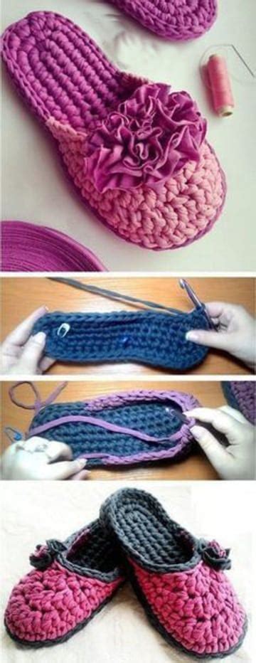 Como Hacer Pantuflas A Crochet C Modas Para Todas Las Edades