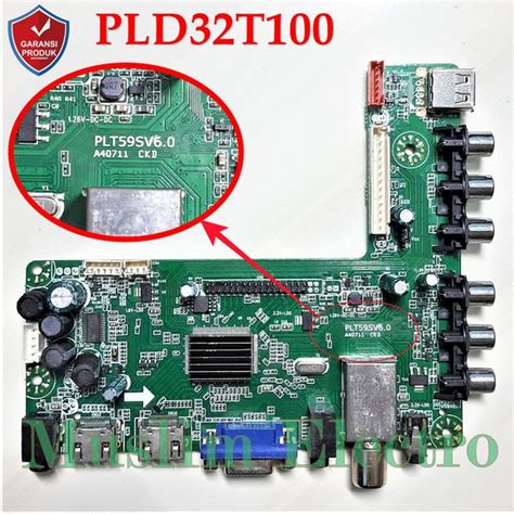 Jual Mainboard Led Tv Polytron Pld T Di Lapak Muslim Electro