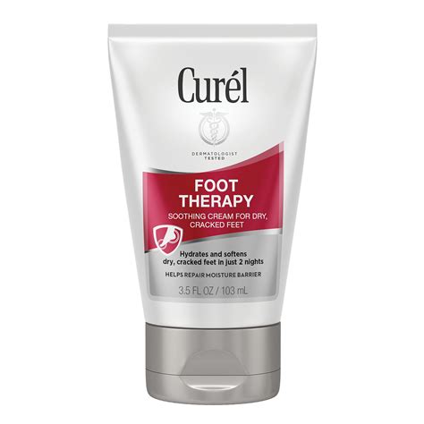 Curel Foot Therapy Cream 35 Oz Soothing Lotion For Dry