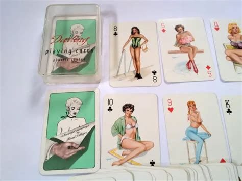 Spielkarten Playing Cards Erotic Sexy Nude Pin Up Heinz Villinger Joker