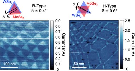 Twist Angle Dependent Atomic Reconstruction And Moiré Patterns In Transition Metal