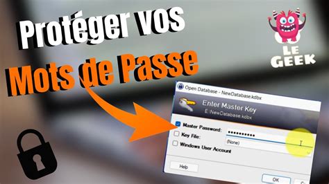 Comment S Curiser Et Prot Ger Vos Mots De Passe Youtube