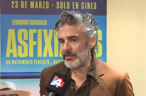 Sbaraglia Cont Que Su Personaje En Asfixiados Es Insoportable