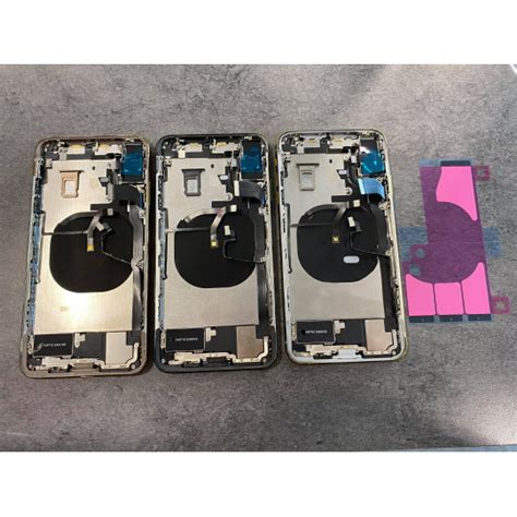 Chassis vitre arrière complet prémonté iPhone XS MAX KIT OUTILS OFFERTS