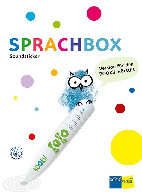 Lmvz Sprachwelt Sprachbox Soundsticker F R Den Bookii H Rstift