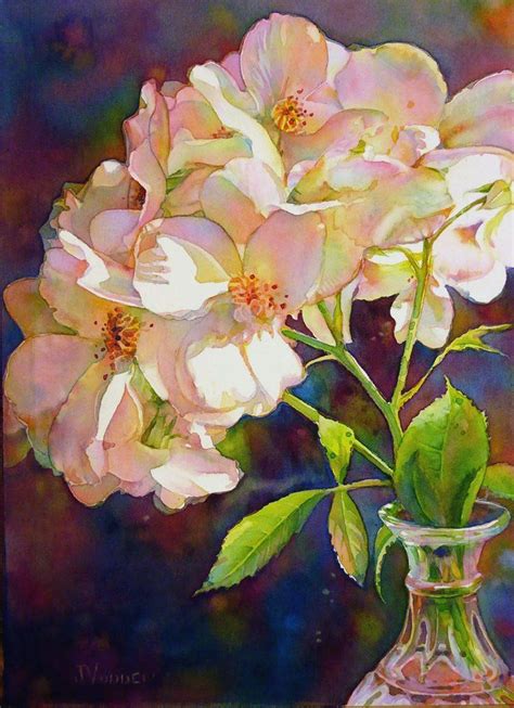 (3) Twitter | Floral watercolor, Floral painting, Art painting