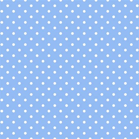 Premium Vector Cute Blue Polka Dot Seamless Pattern Vector Background