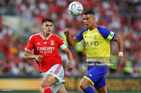 Cristiano Ronaldo Of Al Nassr With Antonio Silva Of Sl Benfica In News Photo Getty Images