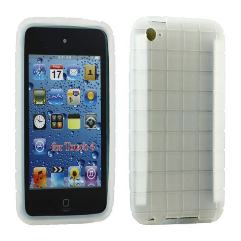 Wholesale Ipod Touch 4 Cube Silicon Soft Case Cube White