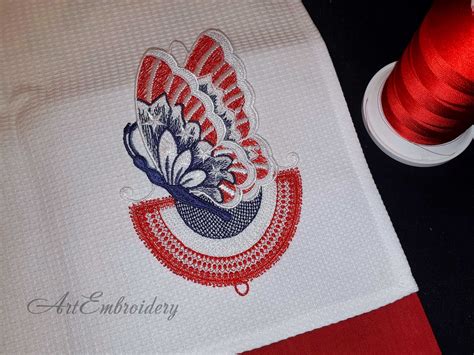Art Embroiderywatercolor Pomegranate