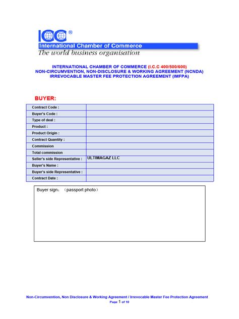 Imfpa Ncnda Form 29th Mar 2023 Pdf Wire Transfer Non