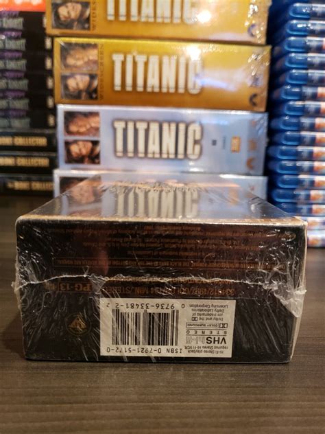 Titanic Vhs Tape Set Widescreen Edition Ebay