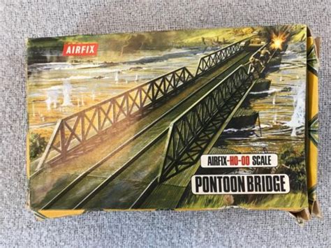 Vintage Airfix Ho Oo Pontoon Bridge Complete Model Kit Boxed Ebay