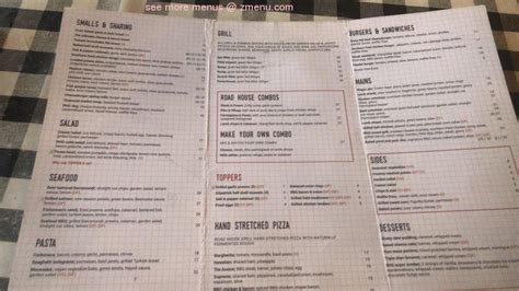 Menu At Kings Beach Tavern Pub And Bar Caloundra