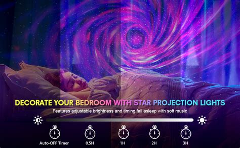 Star Projector Galaxy Night Light App Control Galaxy Projector Nebula