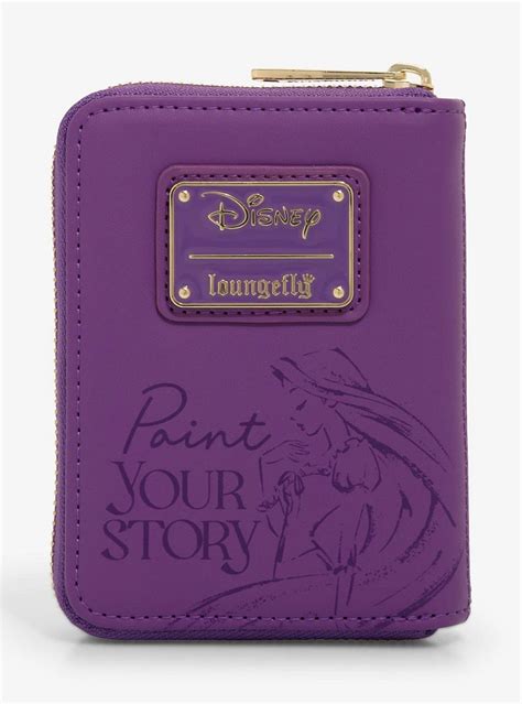 Boxlunch Loungefly Disney Tangled Rapunzel Frame Portrait Small Zip