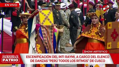 Desfile Militar Danzas De Distintas Regiones Engalanan La Primera