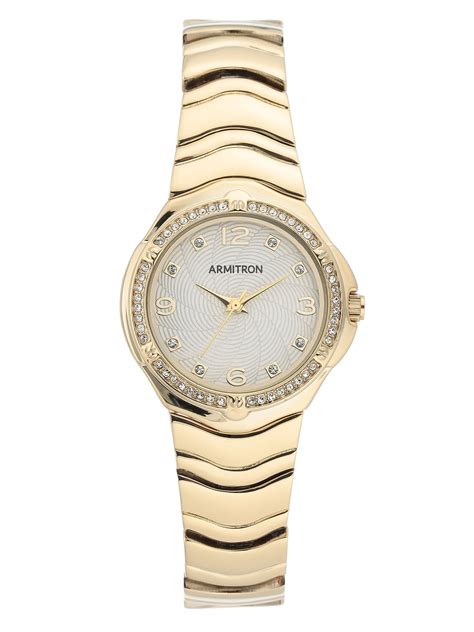 Armitron Armitron Women S Rose Gold Tone Analog Watch With Genuine