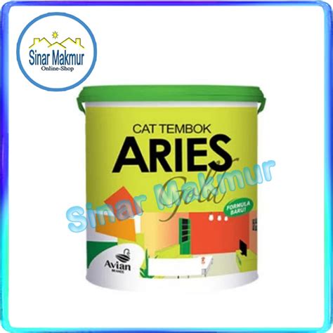 Jual Cat Tembok Aries Gold 4 5 KG 1 Galon SW Super White AVIAN