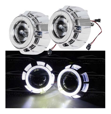 Lupas Proyectores Led Bixenon Ojos De Angel Faros Universal SUNNY