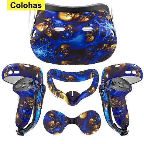 Silicone Protective Cover Shell Case For Oculus Quest 2 For Quest2 Vr Headset Head Face Cover