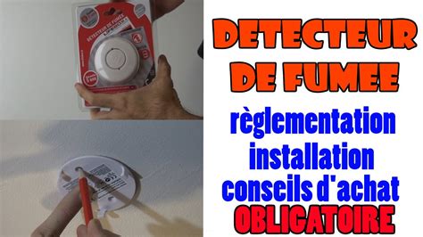 Installer Un Detecteur De Fumee Installation Pose Reglementation