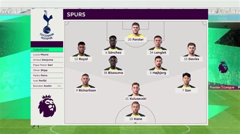 Leeds United Vs Tottenham Simulated To Get A Premier League Score