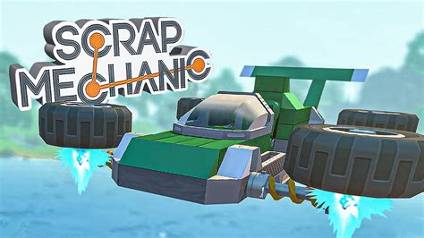 ЛЕТАЮЩАЯ МАШИНА в Scrap Mechanic - YouTube