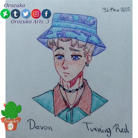 Devon of Turning Red by Orozuko on DeviantArt