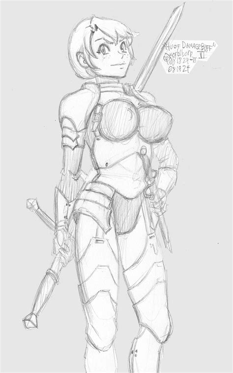 Huge Damage Buff Sketches VI By Korblborp Hentai Foundry