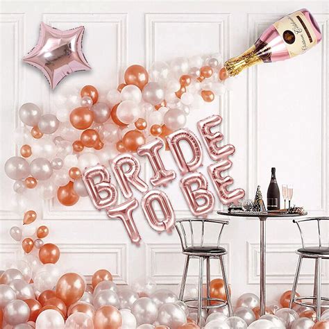 Party Propz Bride To Be Decoration Set Combo Pack Of 85 Pcs Bachelorette Party Decorations