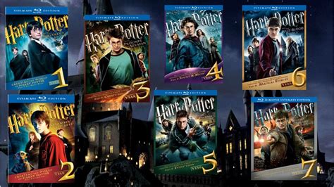 Harry Potter Ultimate Edition Blu Ray Sets Youtube