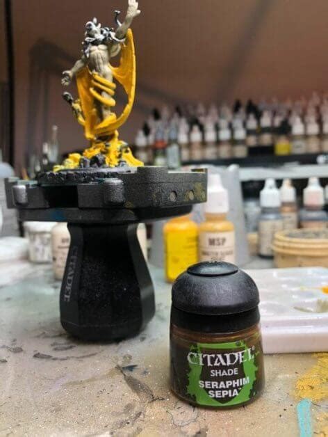 Painting And Shading Yellow Miniatures Cthulhu Wars Tangible Day