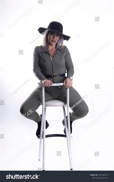 Mature Plus Size Model Woman Wearing Stock Photo Shutterstock