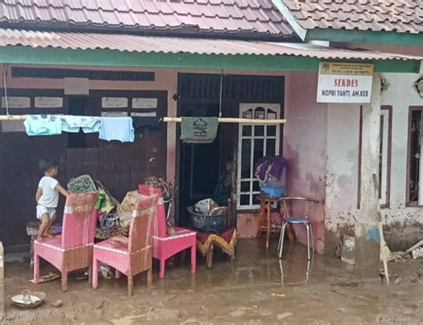 Jiwa Terdampak Banjir Bandang Musi Rawas Utara Warga