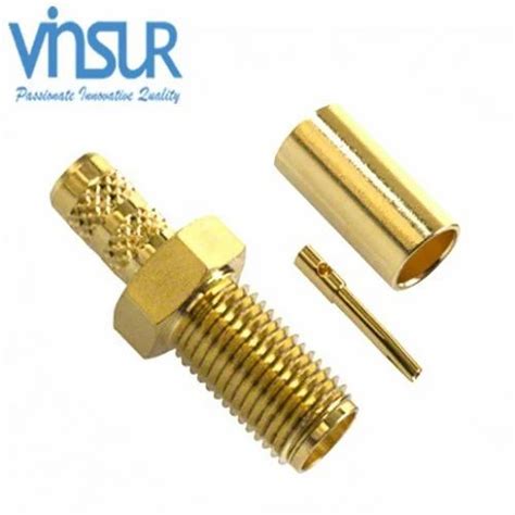 11521015 Rf Connector 50ohms Sma Female Straight Crimp Type